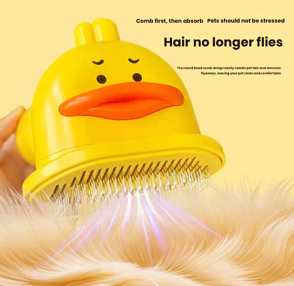 Cordless Pet Hair Remover, Grooming Brush for Cats & Dogs