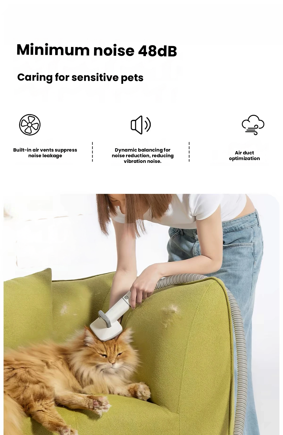 Neakasa 5-in-1 Pet Grooming Vacuum – Hair Clipper & Deshedding Kit for Dogs & Cats