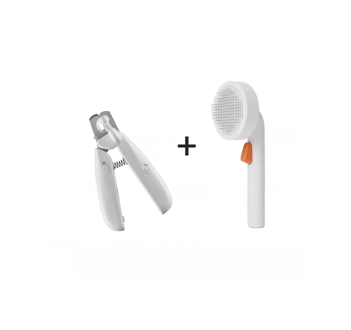 PETKIT nail trimmer and grooming brush bundle