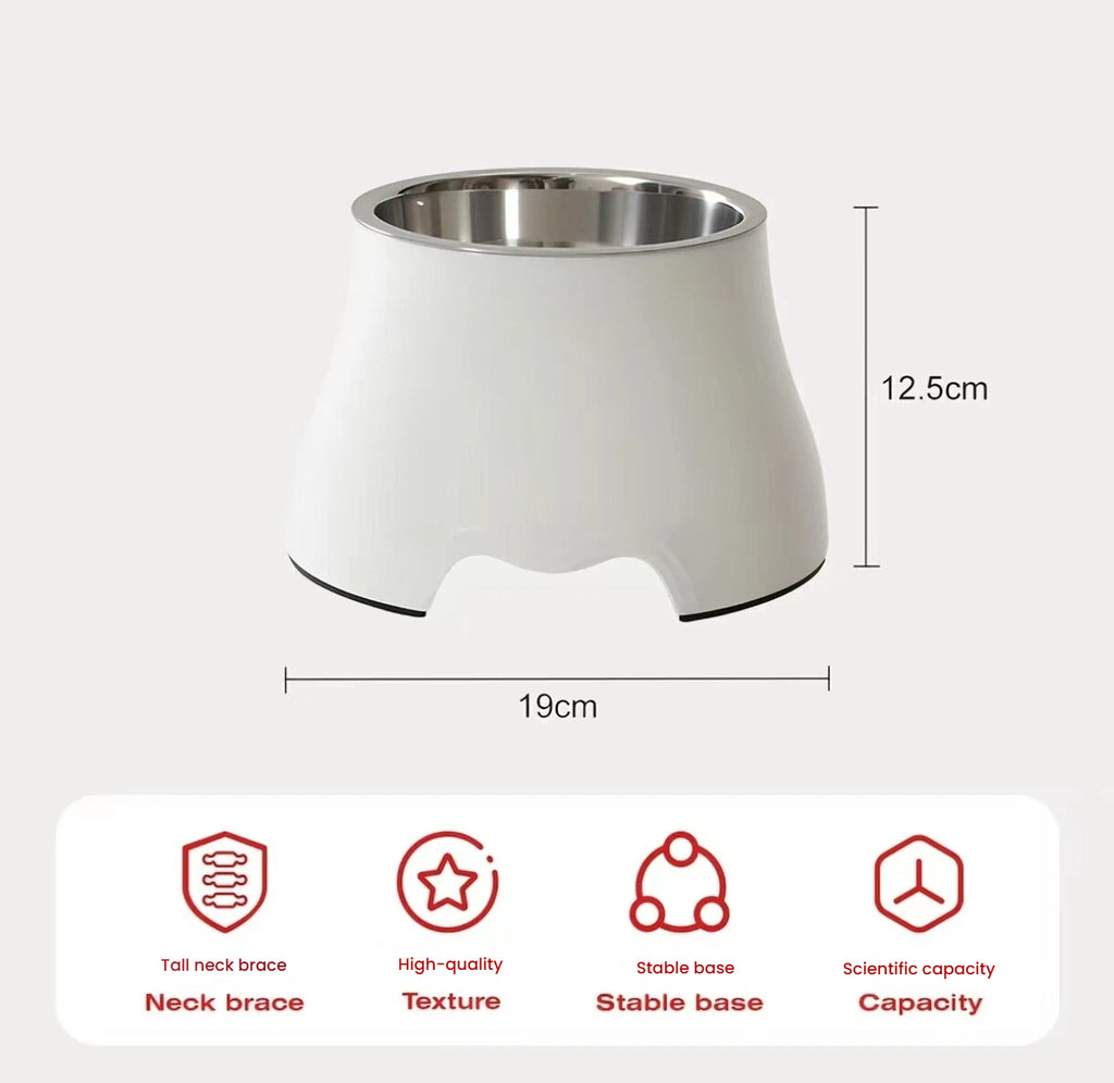Petstar Floating Dog Water Bowl, Splash-Proof Cat & Dog Bowl