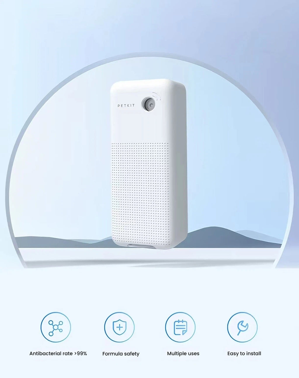 PETKIT 스마트 미스트 디퓨저 기능 개요