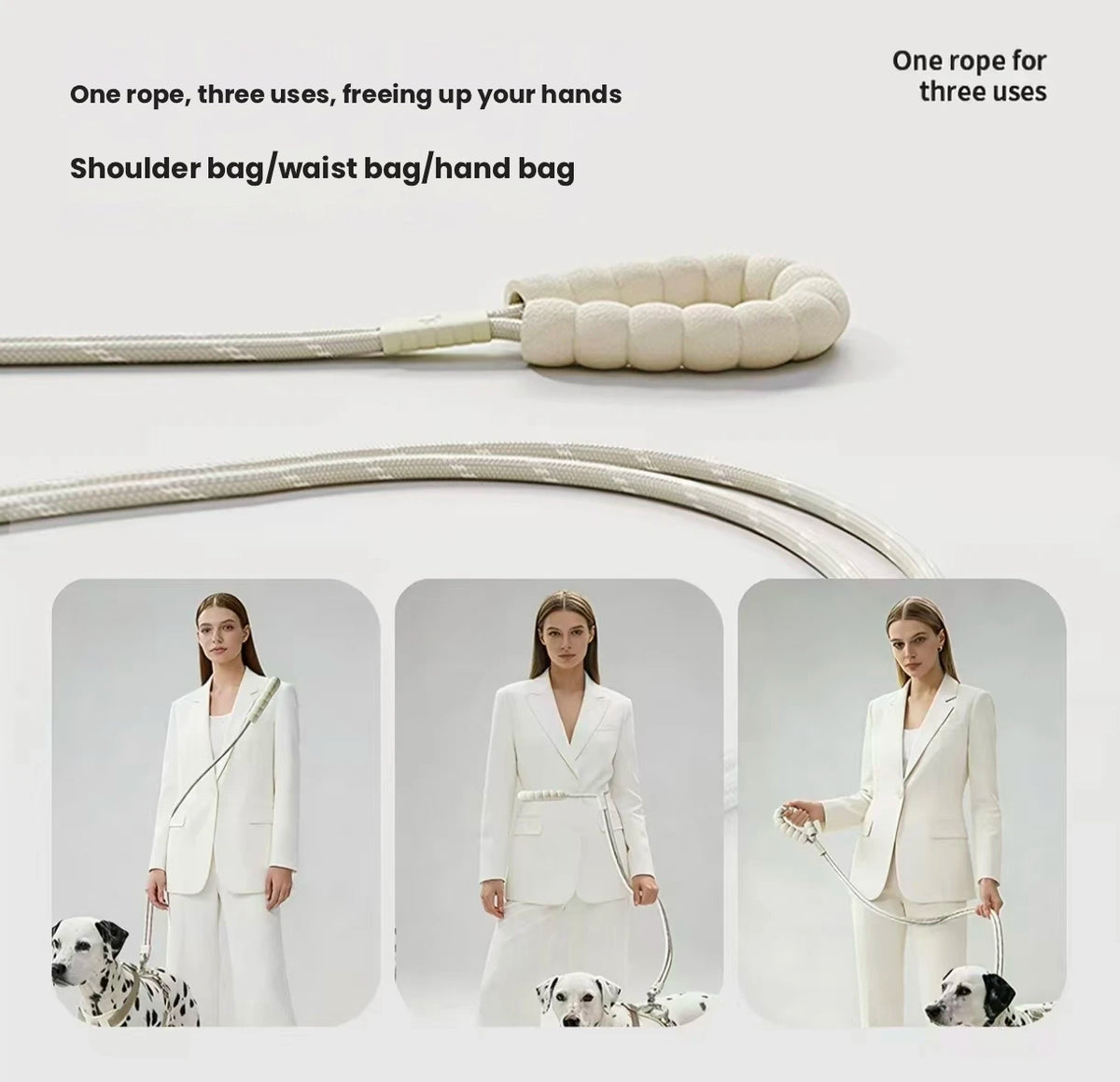 LuckyPetland Hands-Free Pet Leash for Cats & Small Dogs