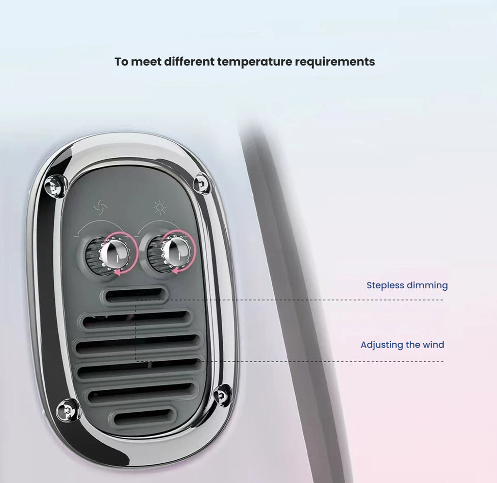 PETKIT 고양이 캐리어의 조절식 팬과 조명 조작부