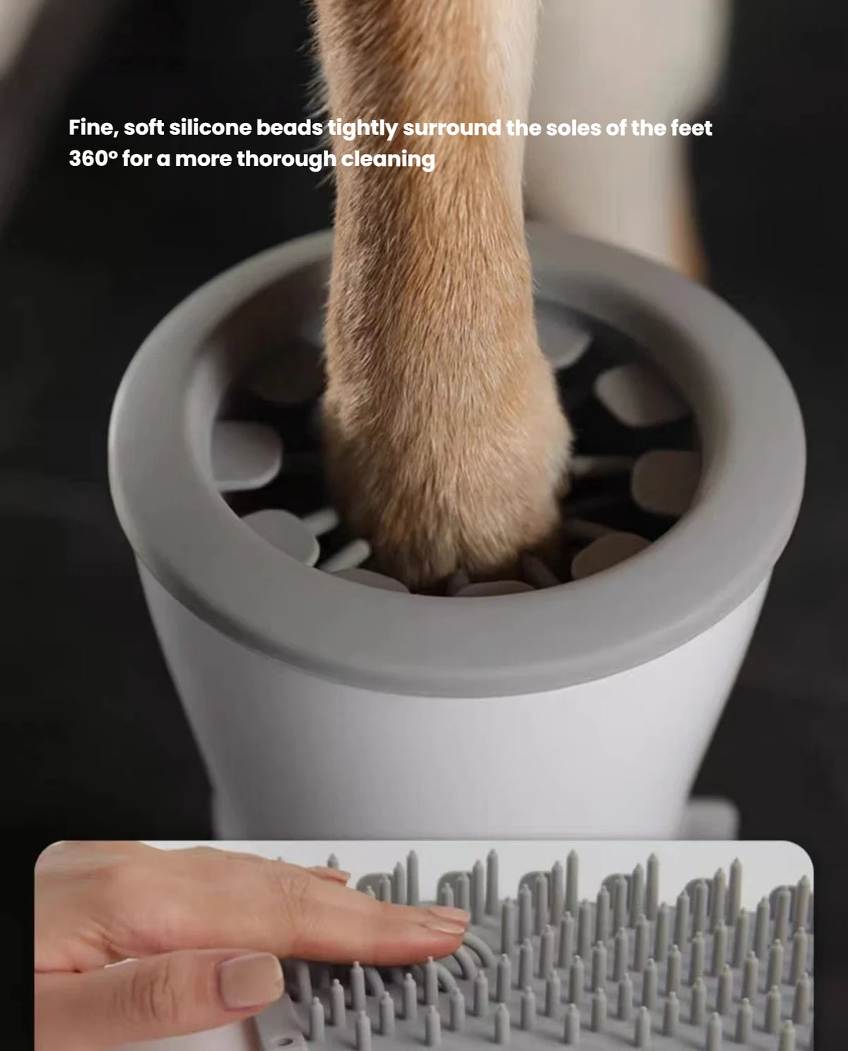 Pet Paw Cleaner Cup: Automatic Dog & Cat Paw Washer
