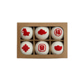 M&WCCO Natural Handmade Wool Felt Toy Balls - Quiet Durable Prey Chase Balls for Pets