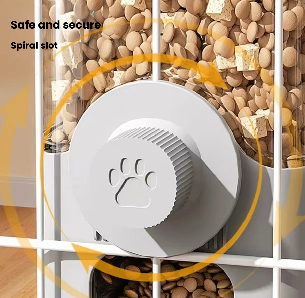 Petstar W93 spiral mounting slot detail