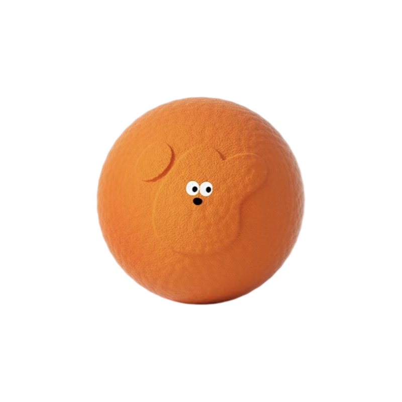 Roroarrr Chew-Resistant Bouncy Dog Ball – Interactive Boredom-Relief & Teething Toy
