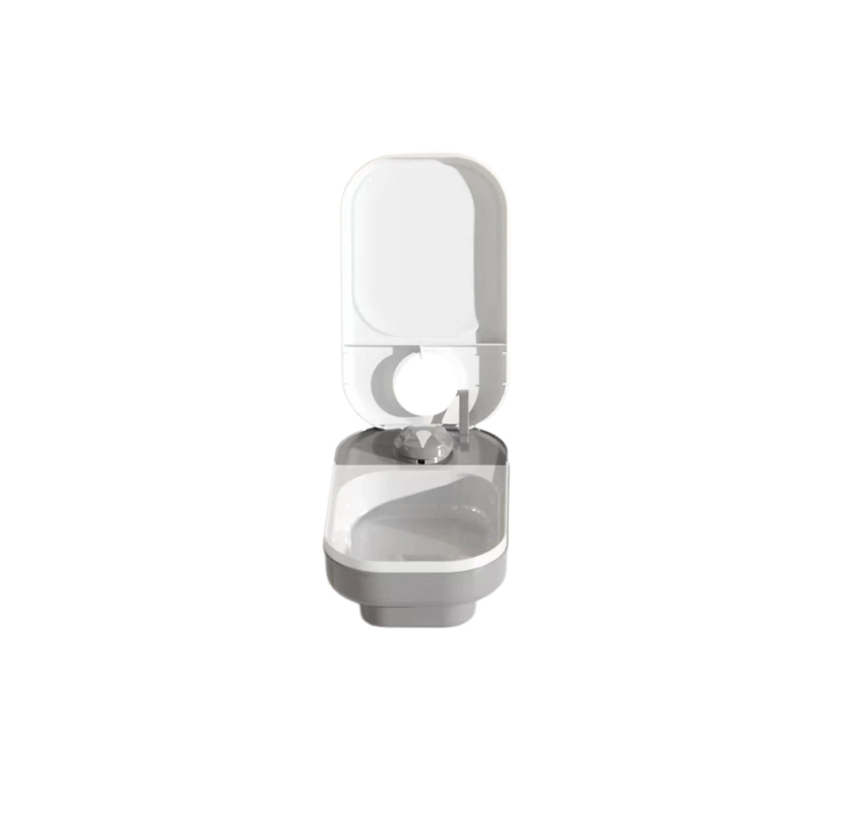 Single-box CatMate timed portion-control wet-food feeder