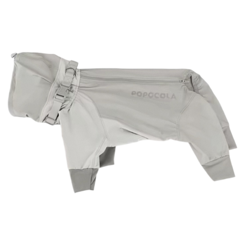 POPOCOLA Waterproof Full Body Dog Raincoat for Medium & Large Dogs