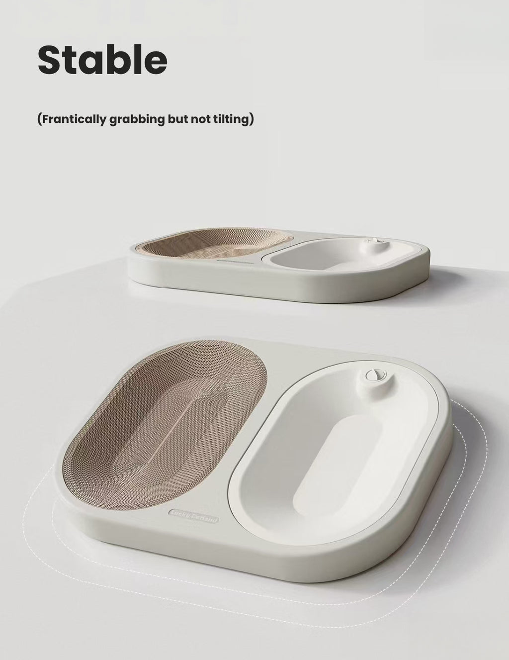 LuckyPetland Cat Scratcher Bed, Cooling Temperature-Control Cat Nest