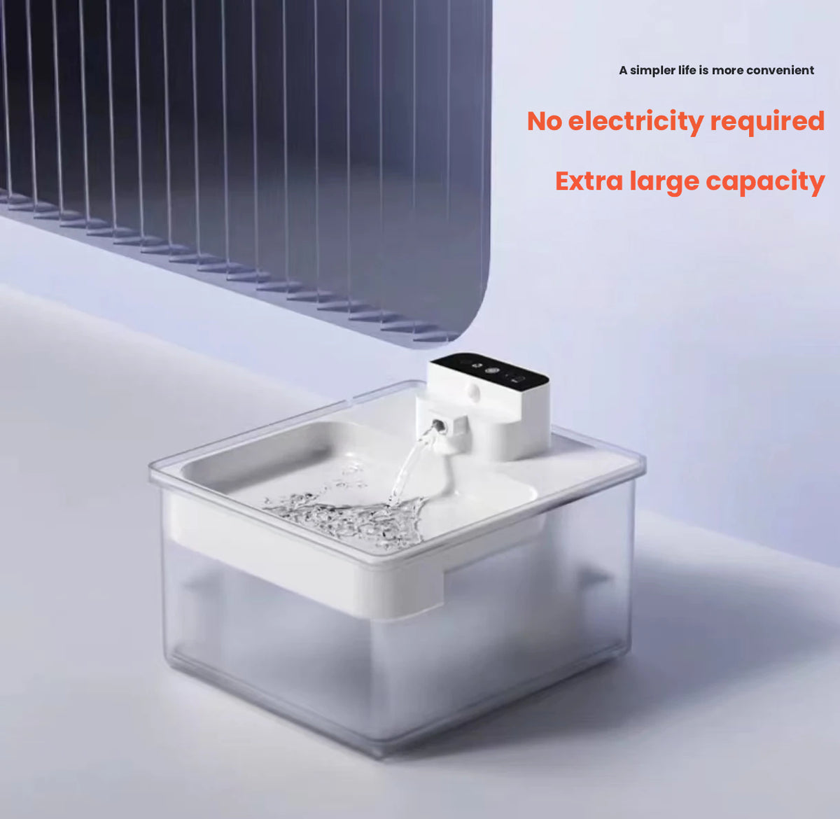 Ckin Pet Cordless Automatic Pet Water Fountain with Sensor