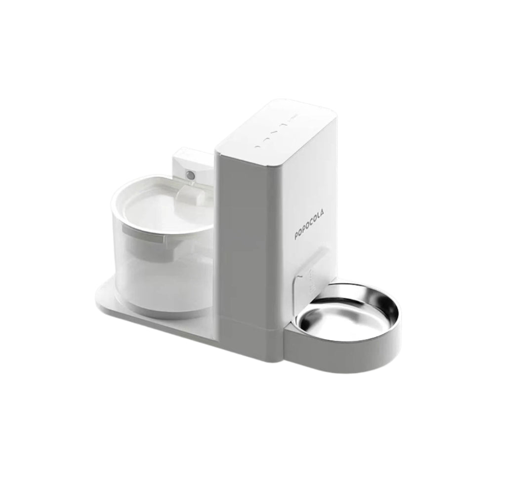 Smart Thermal Wireless 2-in-1 Pet Feeder Water Fountain