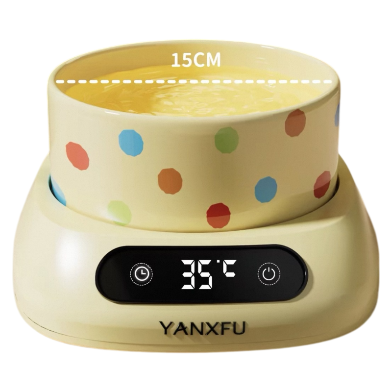 BNBNO Temperature-Controlled Heated Water Bowl for Dogs