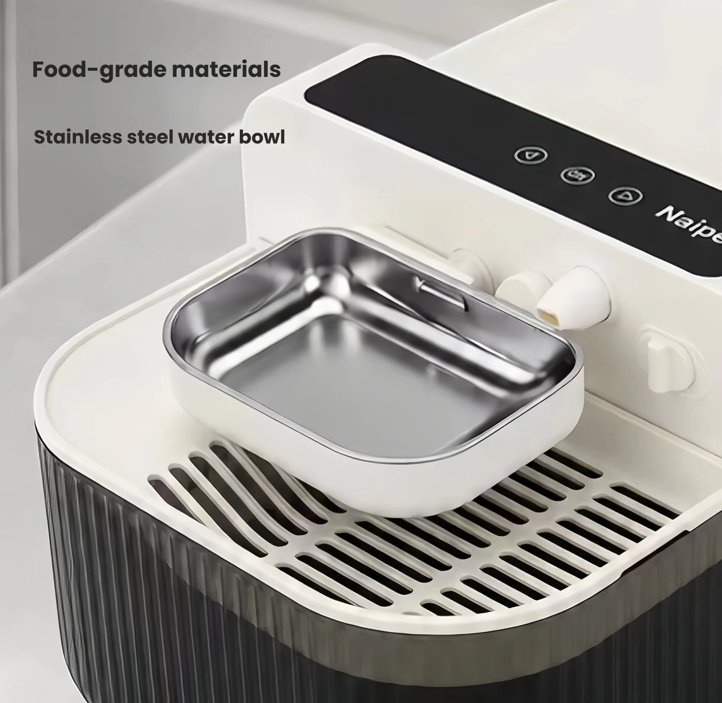Naipet Cordless Automatic Cat Water Fountain