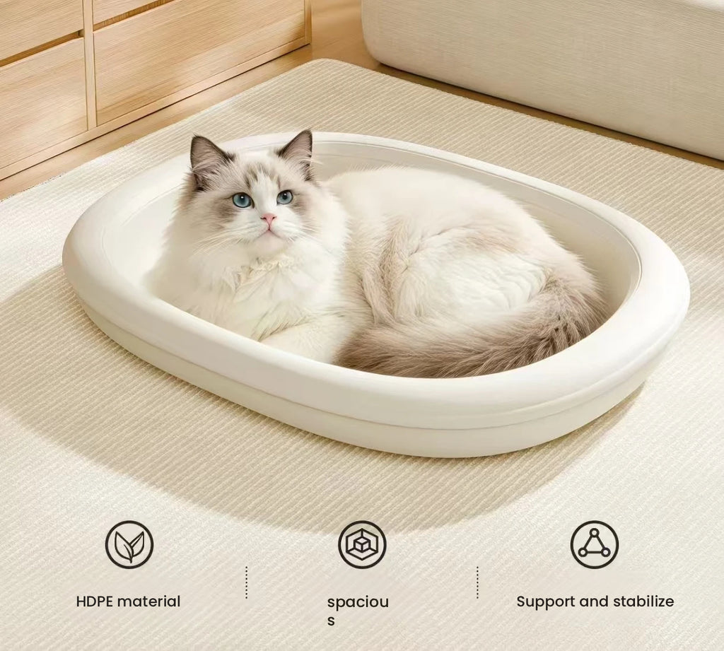 LuckyPetland Washable Pet Bed for Cats & Small Dogs, All-Season