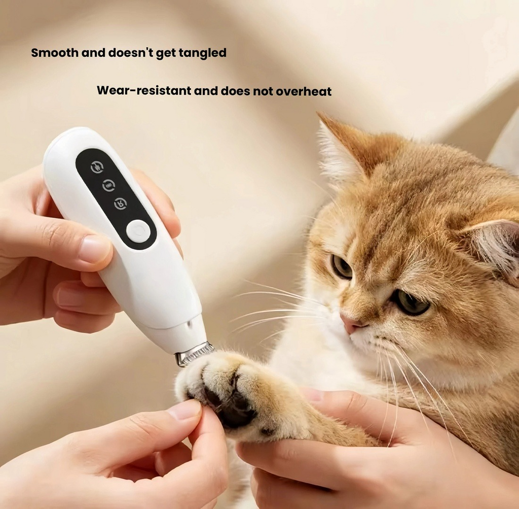 Pet Clippers for Cats & Dogs, Electric Grooming Hair Trimmer