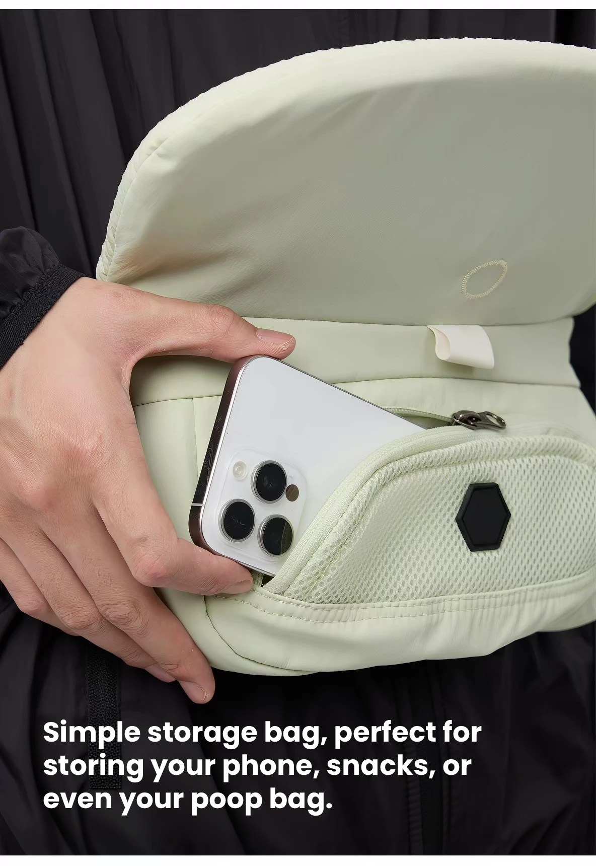 CHOSINGO Foldable Pet Waist Carrier for Small Dogs & Cats