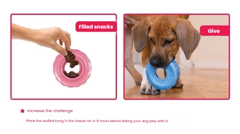 KONG Tyre Puppy Toy Assorted