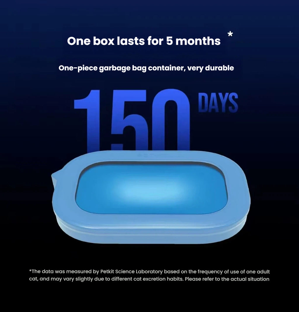 Replacement liner cartridge for the PETKIT litter waste bin