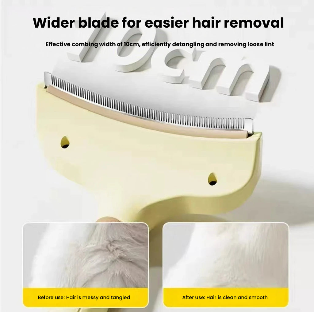 Undercoat Deshedding Comb for Cats & Dogs, Hair Removal Brush