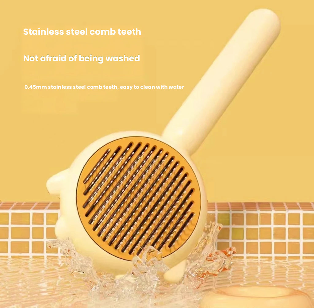 Cat Grooming Comb, Deshedding & Detangling Brush for Pets