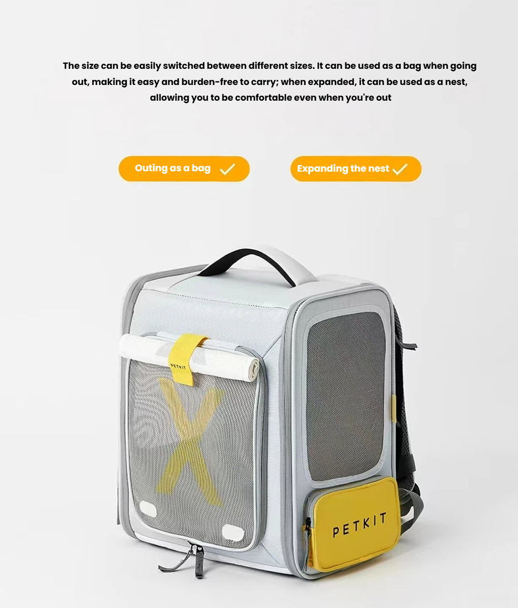 백팩·손잡이·확장 모드로 본 PETKIT 캐리어