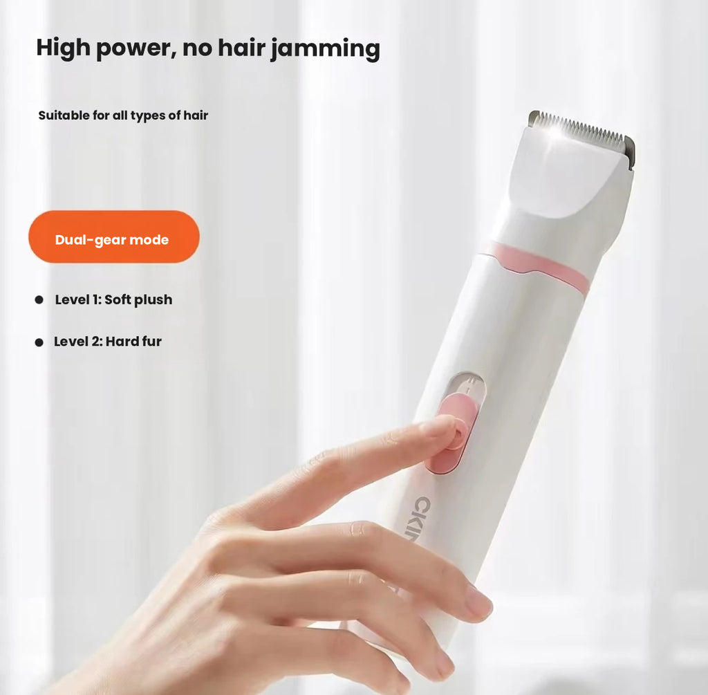 Ckin Pet 4-in-1 Pet Clippers for Cats & Dogs, Paw Trimmer