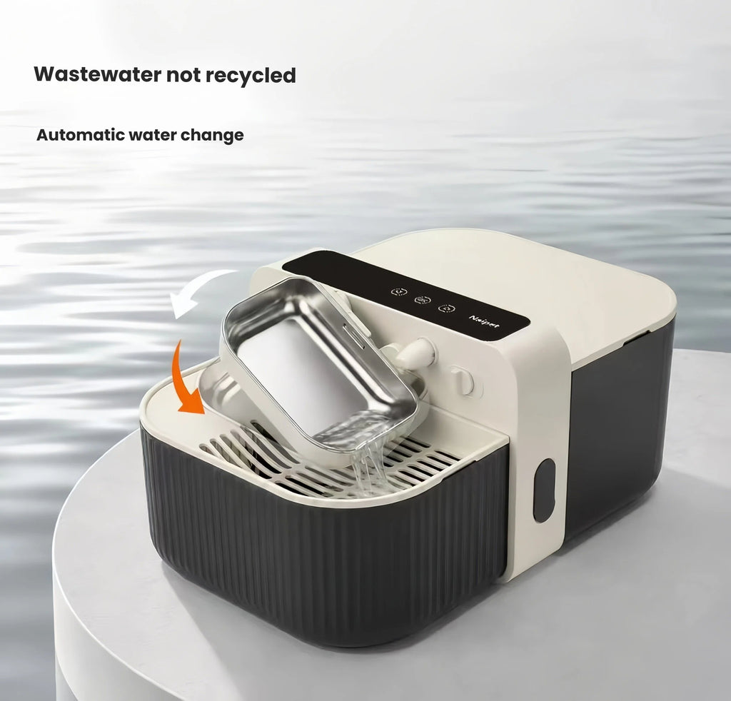 Naipet Cordless Automatic Cat Water Fountain
