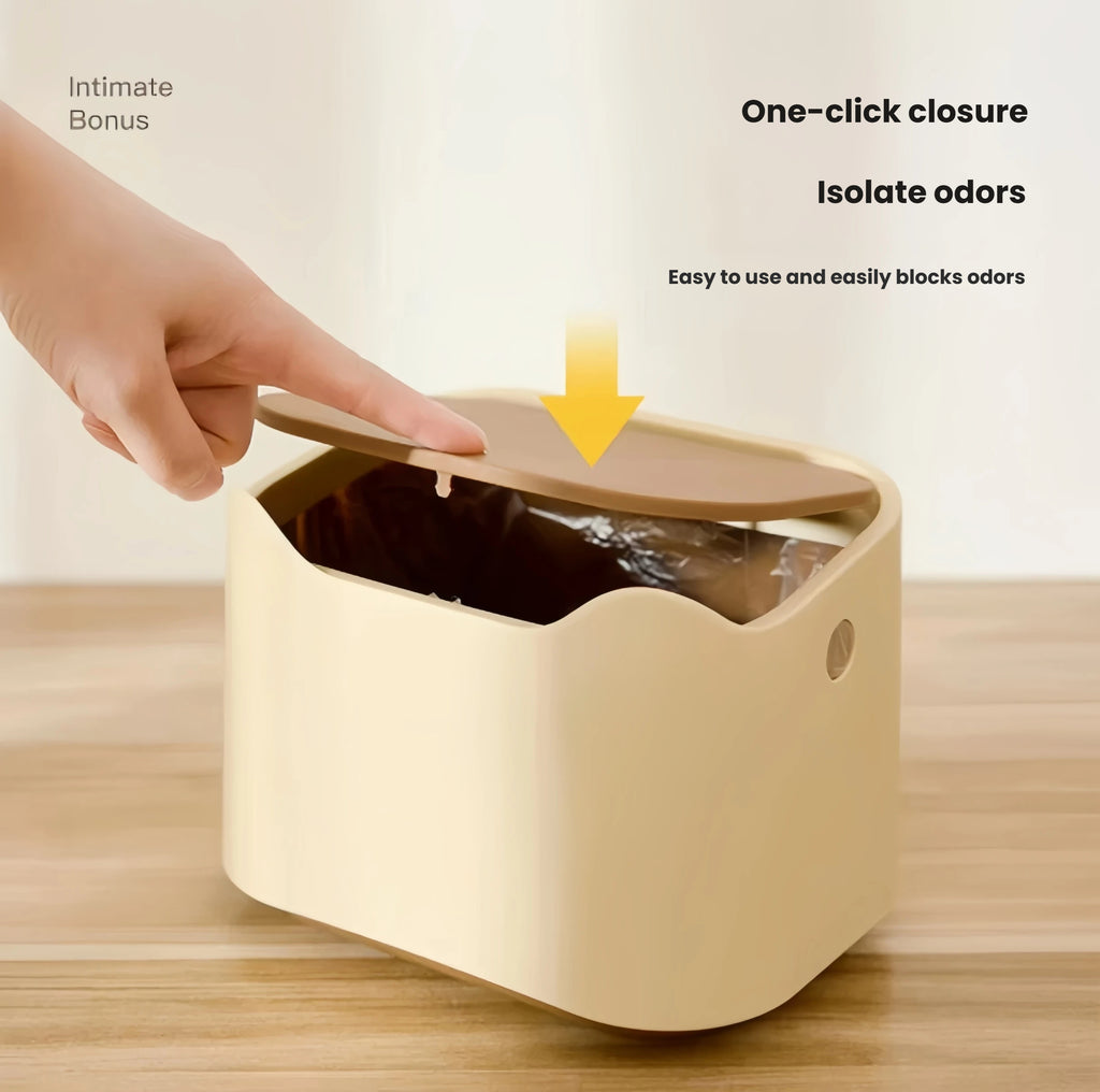 Cat Litter Waste Bin: Odor-Control Cat Poop Disposal Bucket