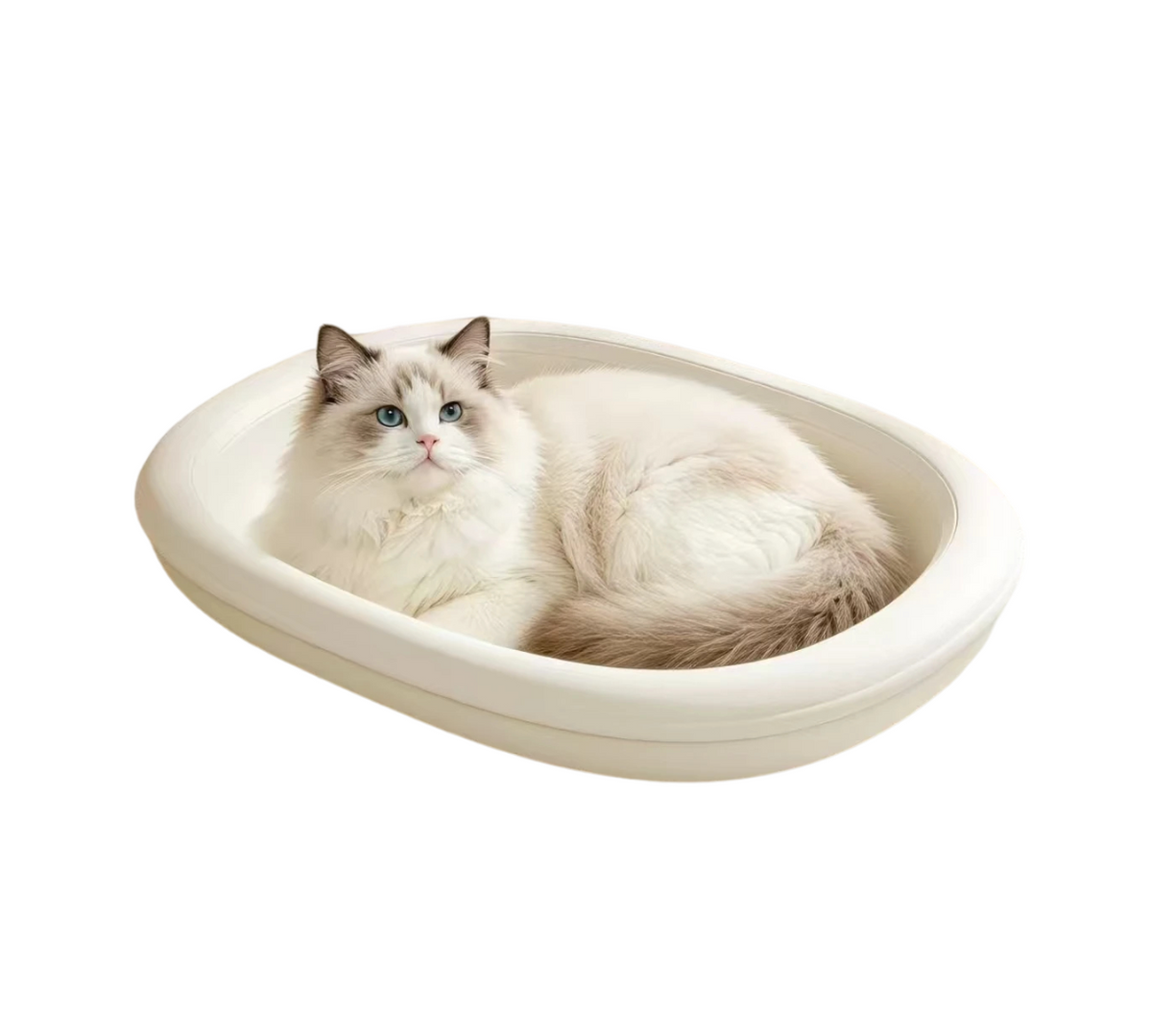 LuckyPetland Washable Pet Bed for Cats & Small Dogs, All-Season