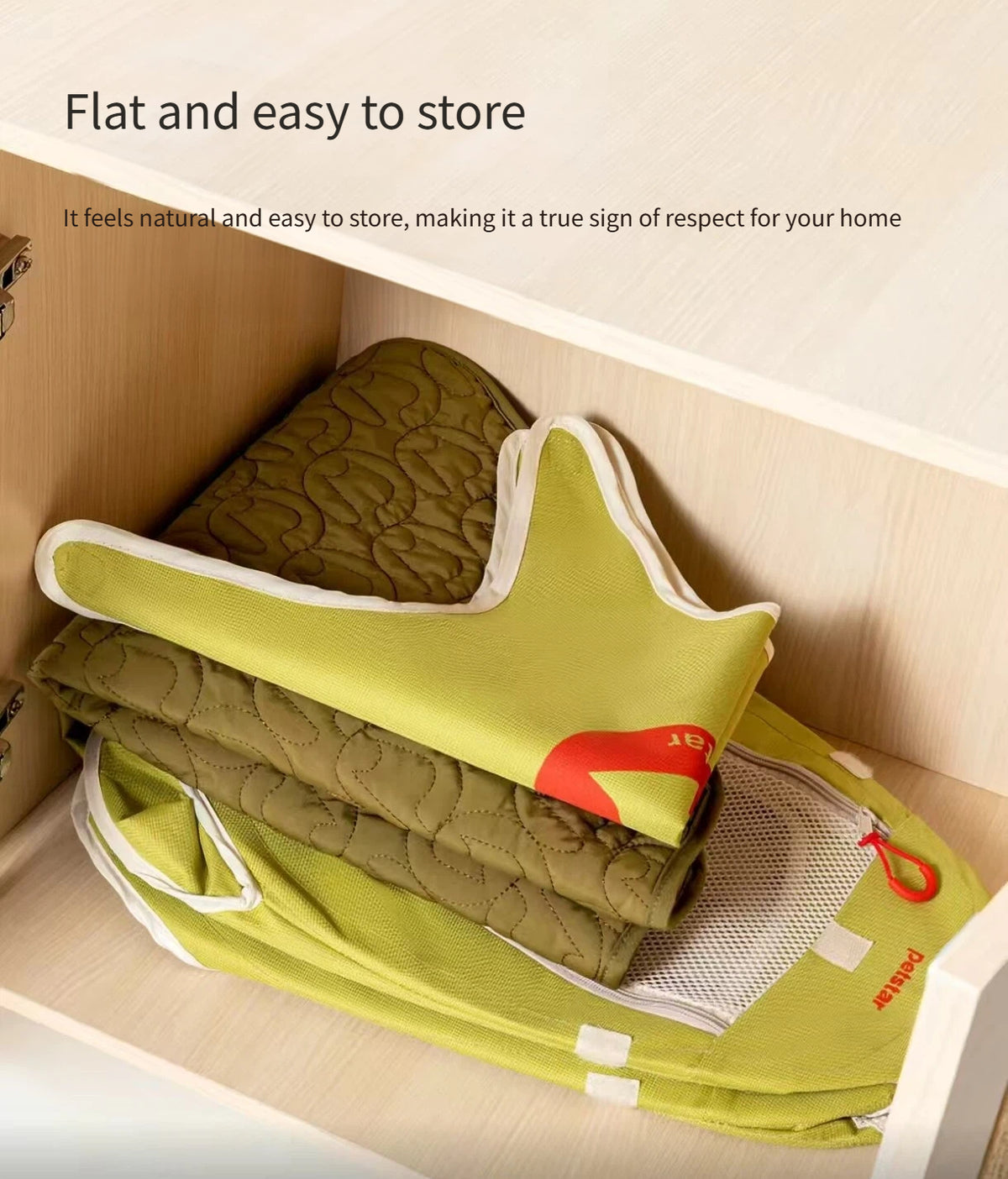 Petstar Portable Cat Tent, Foldable Semi-Enclosed Cat Bed