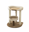 Large Cat Tree with Bed: Sisal Scratching Post for Big Cats