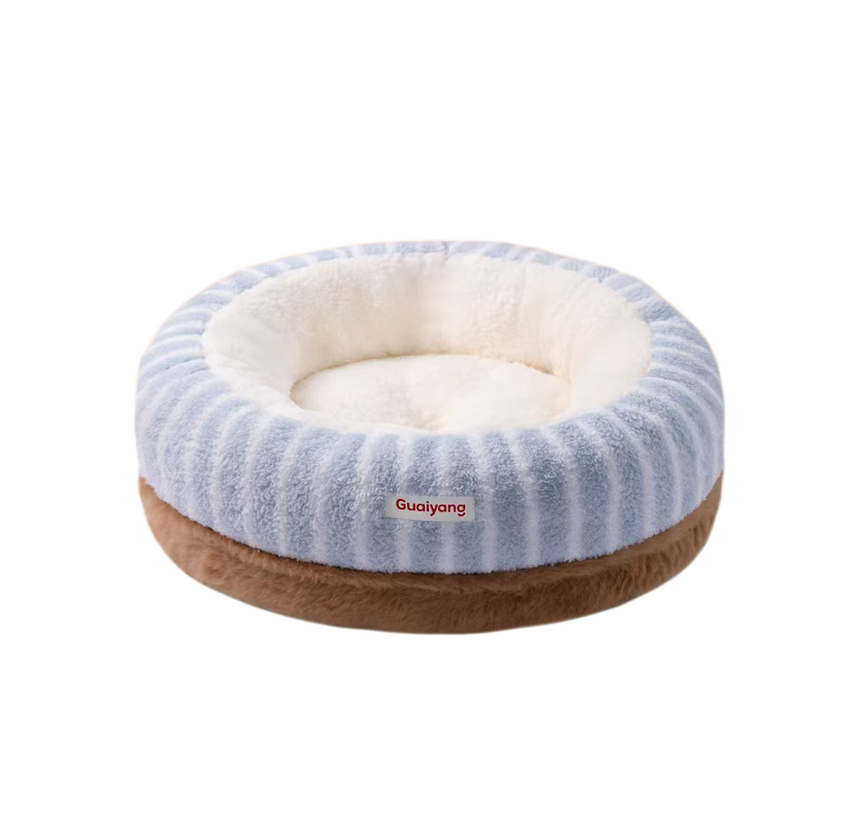 All-Season Semi-Enclosed Cat Sofa Bed - Thick Warm Security Pet Bed for Dogs