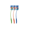 Chuckit Classic Medium ball launchers shown in green, orange and blue packaging