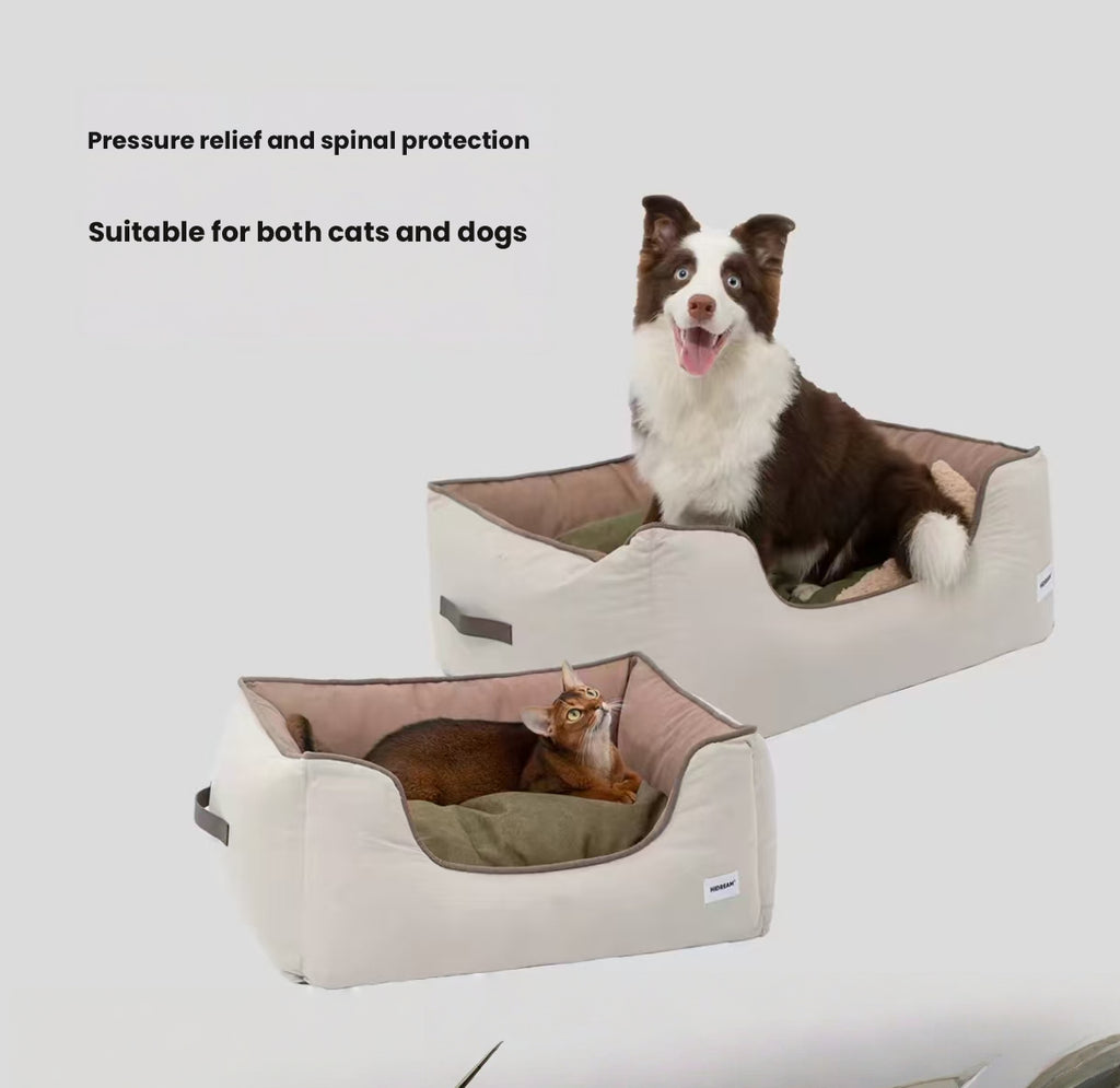 HiDREAM All-Season Reversible Pet Bed Mat - Soft Dual-Sided Cushion for Dogs & Cats