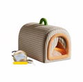 Heated Cat Bed: Warm, Enclosed & Washable Winter Cat House