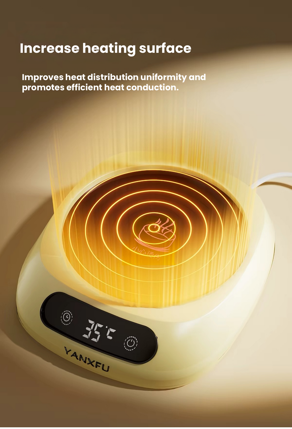 BNBNO Temperature-Controlled Heated Water Bowl for Dogs