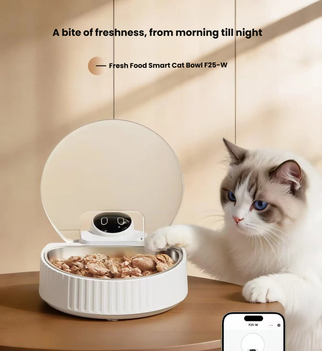 Petwant F25 Smart Wet Food Feeder with Cooling & App Control