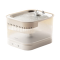 Redminut Pump-Free Stainless Steel Pet Water Fountain