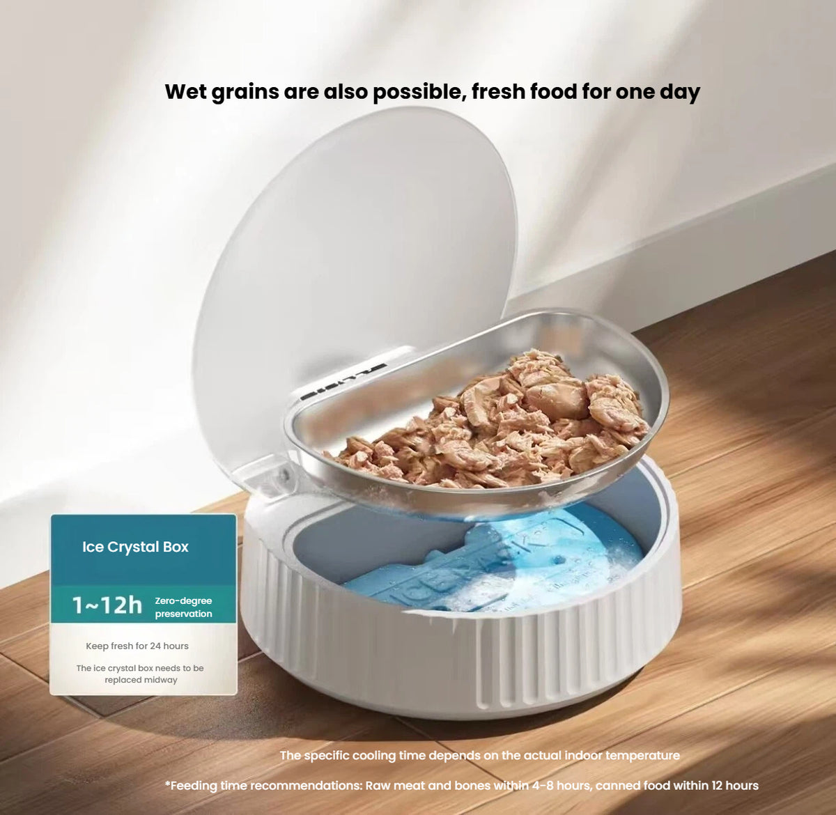 Petwant F25 Smart Wet Food Feeder with Cooling & App Control