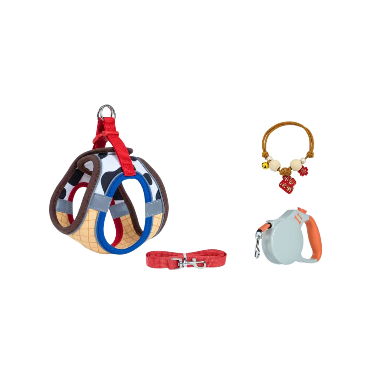 Adjustable Cat Harness with Leash, Escape-Proof Vest Design