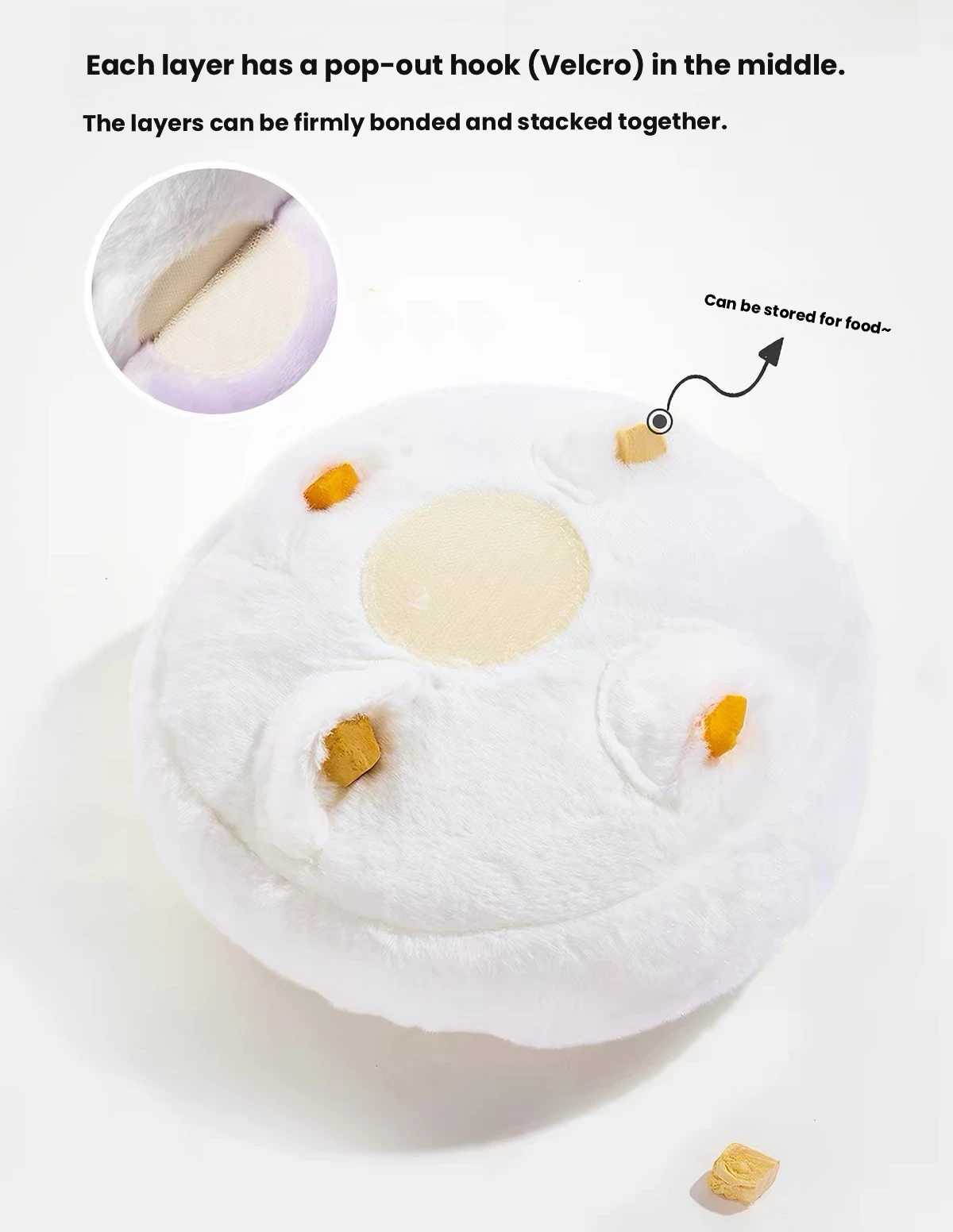 Raisingwell Birthday Cake Dog Toy – Interactive Snuffle & Treat-Dispensing Enrichment Toy
