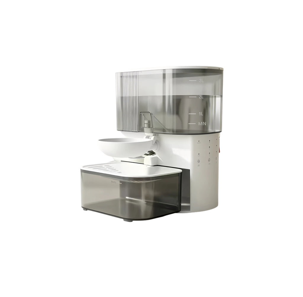 Naipet Smart Cordless Cat Water Fountain with Automatic Refill