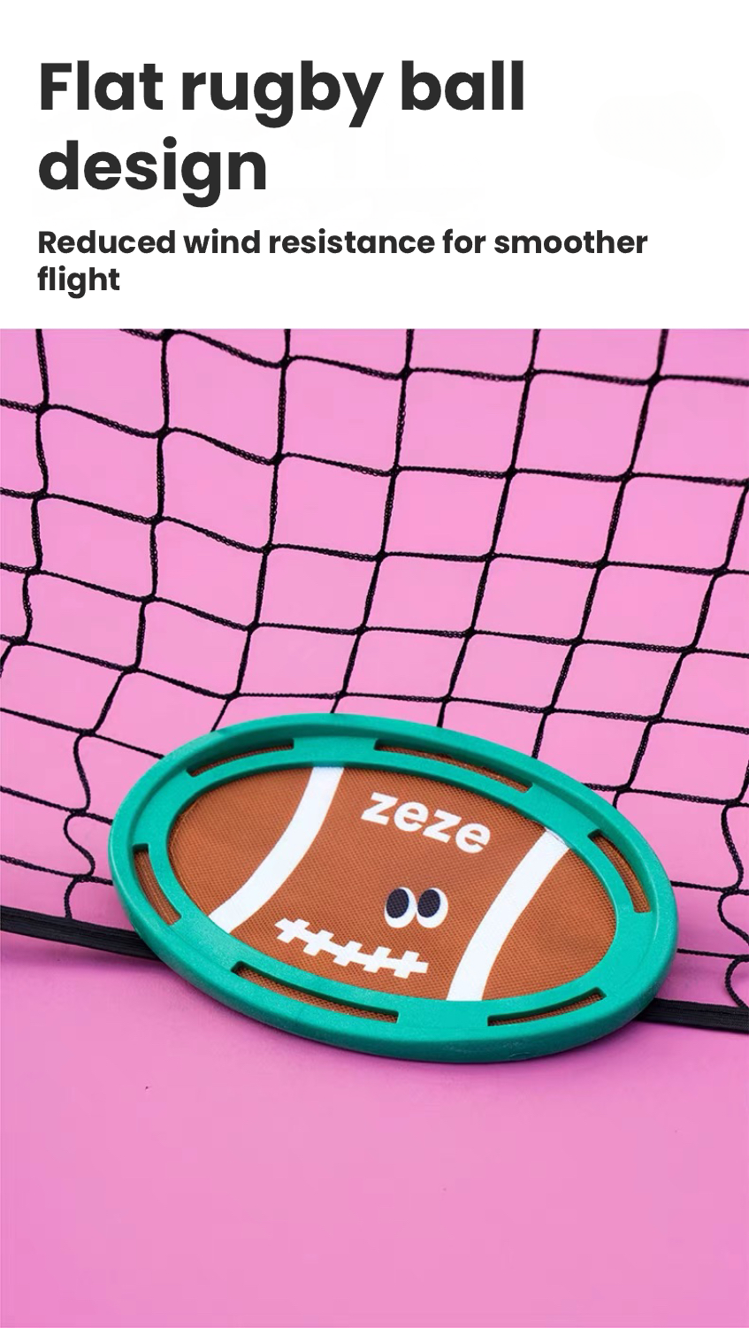 Zeze Durable Dog Flying Disc – Outdoor Training & Fetch Toy