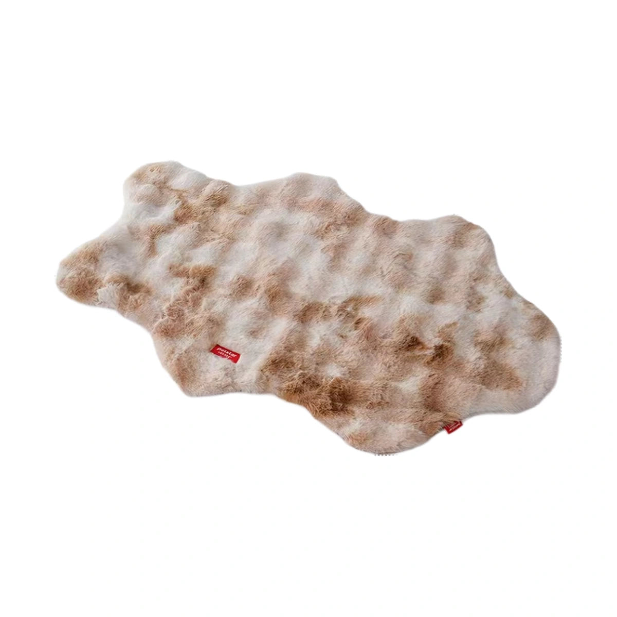 Brown Petstar plush dog and cat mat