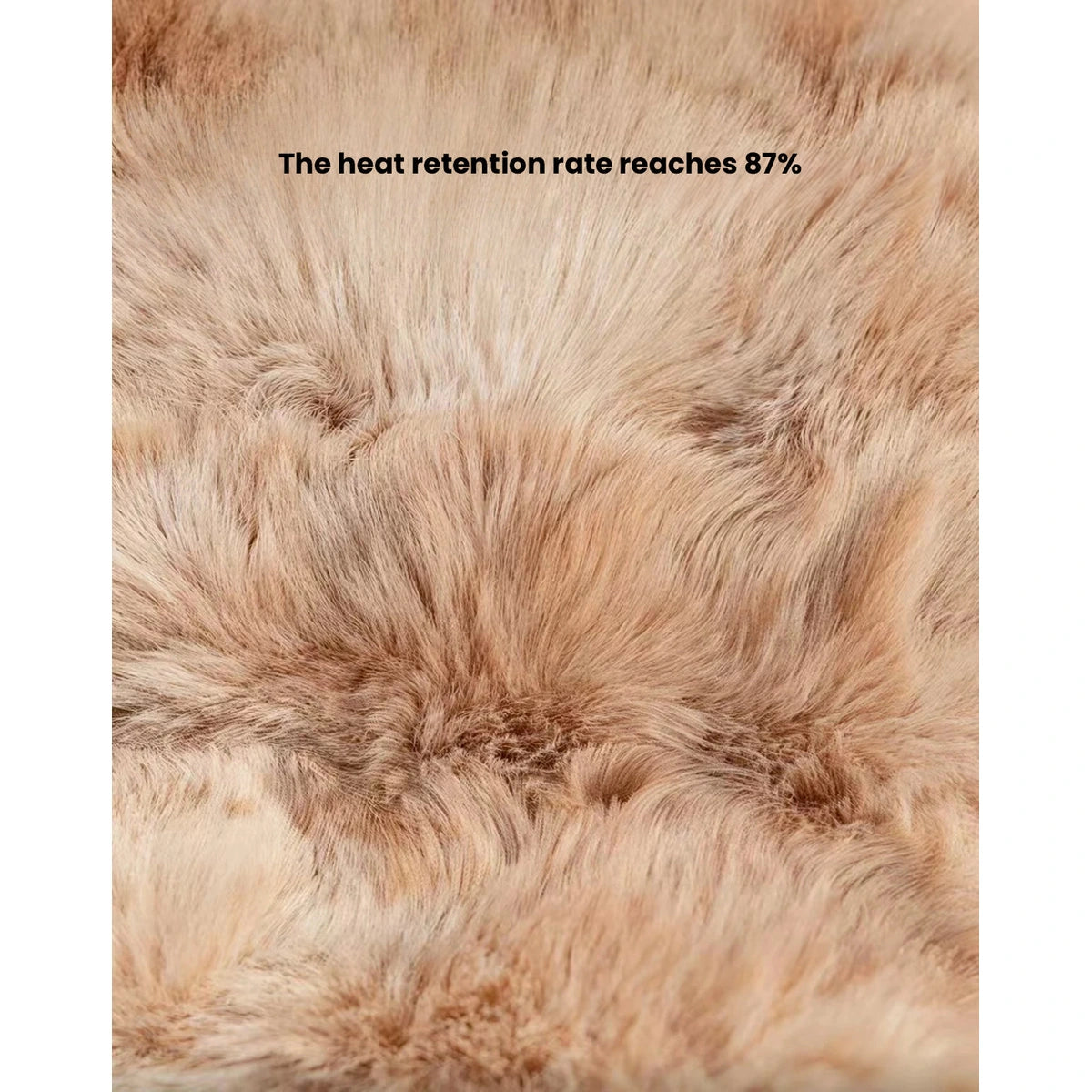 Close-up of the Petstar plush mat texture