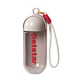 Beige Petstar 350ml foldable dog water bottle