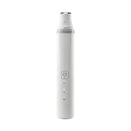White handheld electric pet nail grinder on a plain background