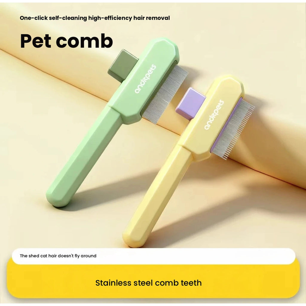 andipets 빗과 스테인리스 빗살 상세