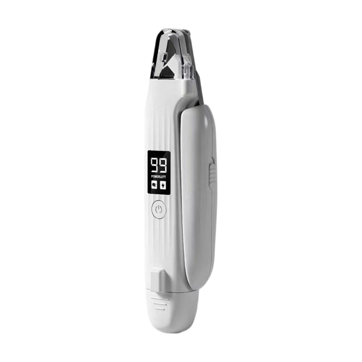 Grey POPOCOLA pet nail clipper and grinder with display
